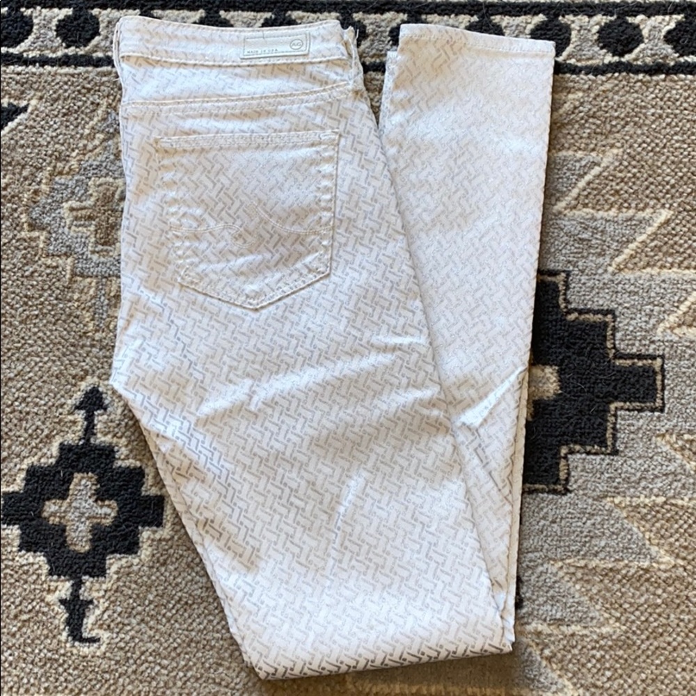 AG Adriano Goldschmied White Skinny Jean